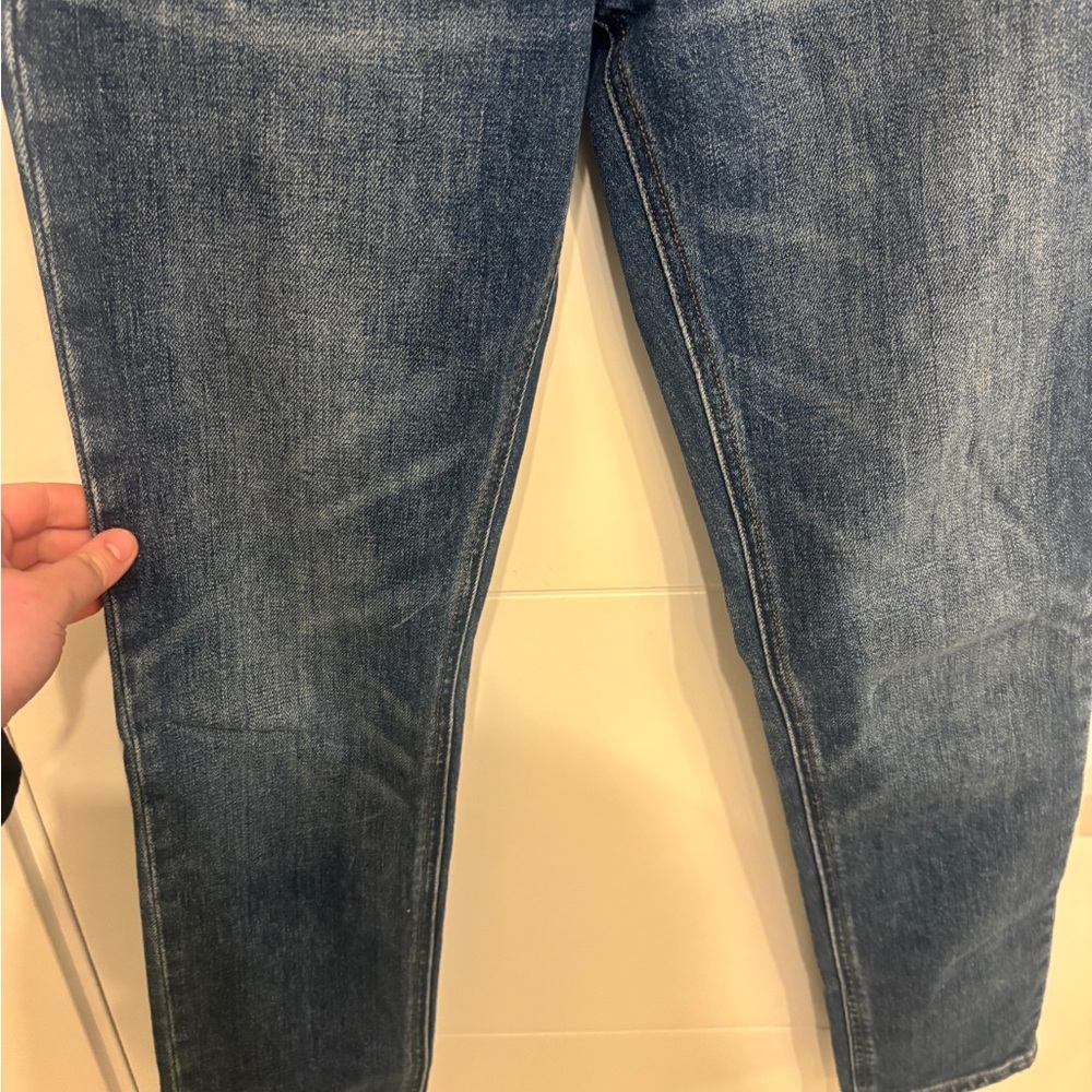 Denim Forum The Yoko High Rise Dark Indigo Jeans - Picture 4 of 7